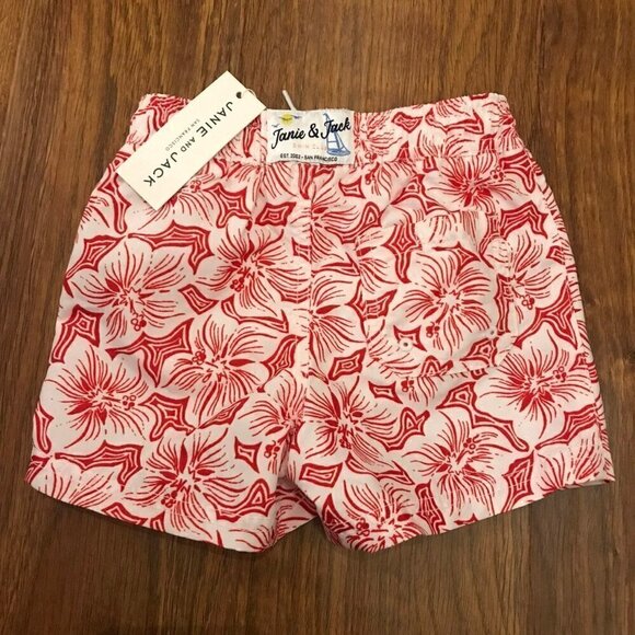 NWT Janie and Jack swim trunk Shorts - Picture 2 of 3